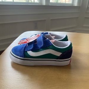 Toddler Retro Vans Size 8